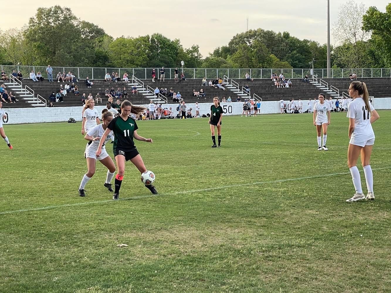 Academic Magnet girls soccer defeats Oceanside in last region game